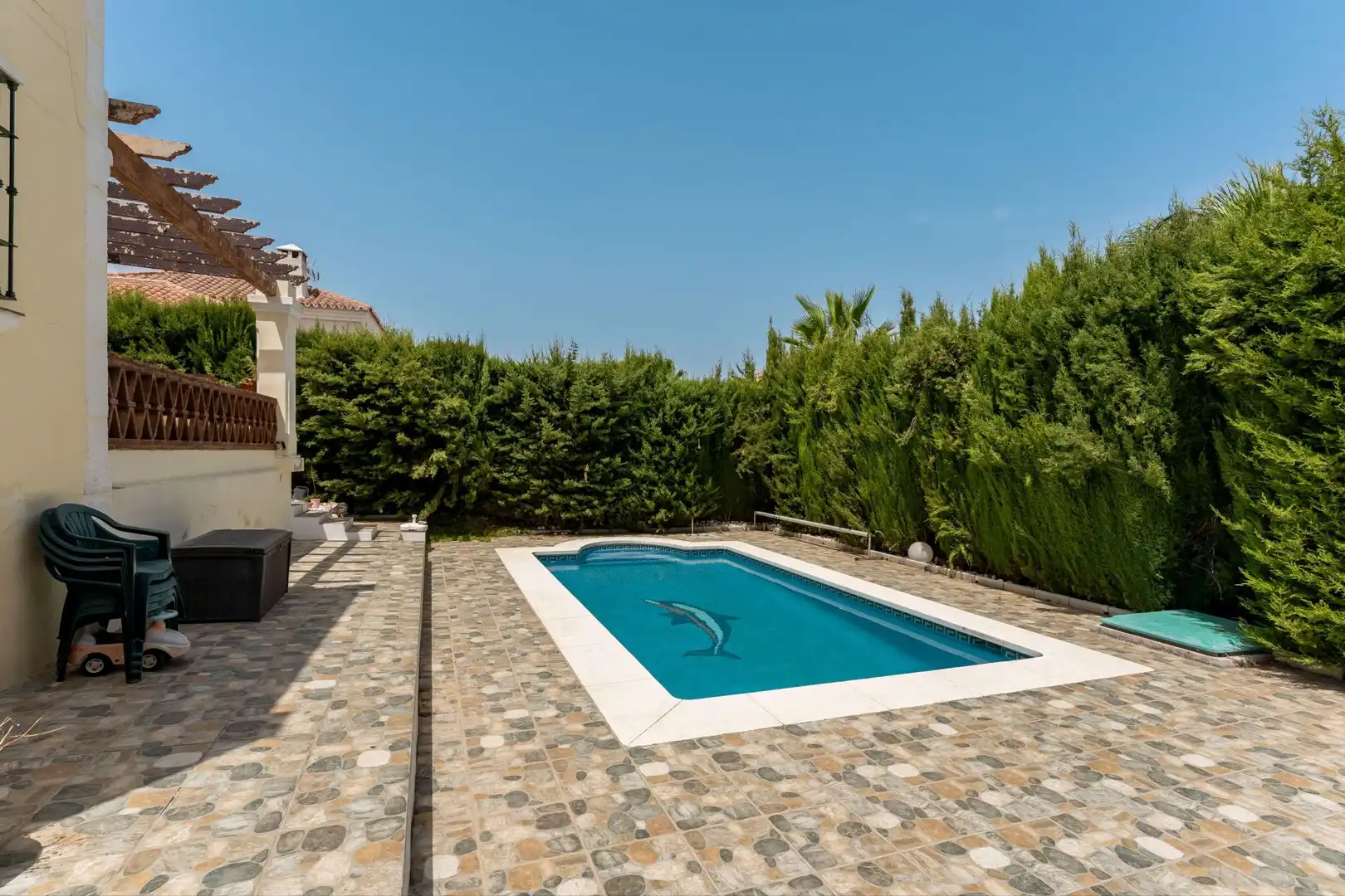 Piscina de Casa o xalet en venda en Coín amb Piscina