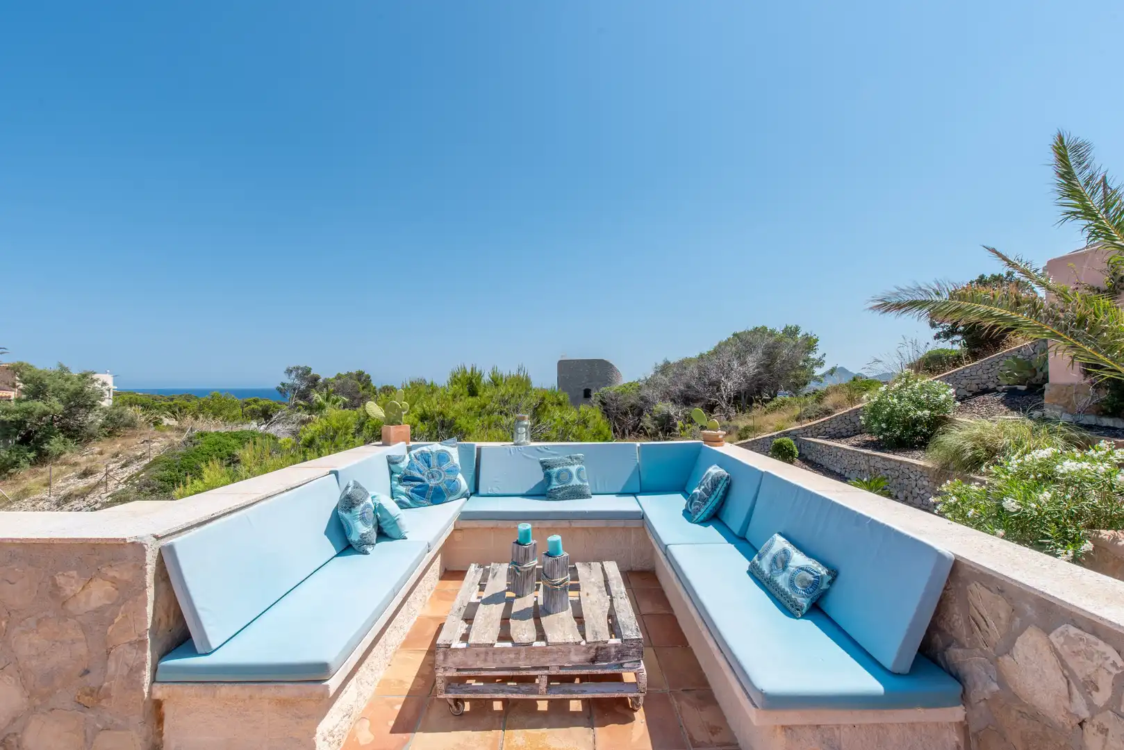 Terraza de Finca rústica en venta en Capdepera con Aire acondicionado, Calefacción y Trastero