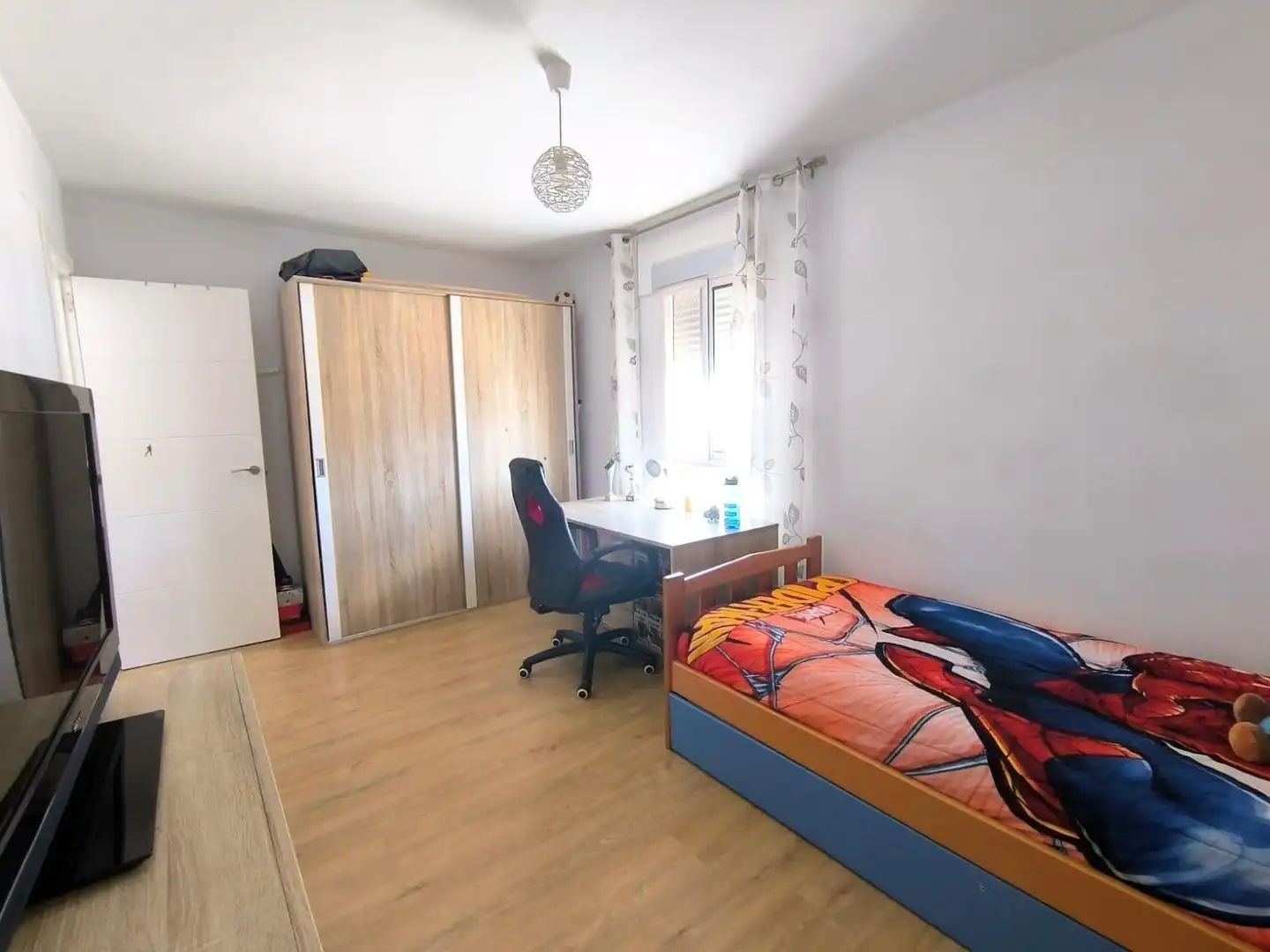 Schlafzimmer von Maisonette zum Verkauf in Alhaurín de la Torre mit Klimaanlage, Parkett und Terrasse