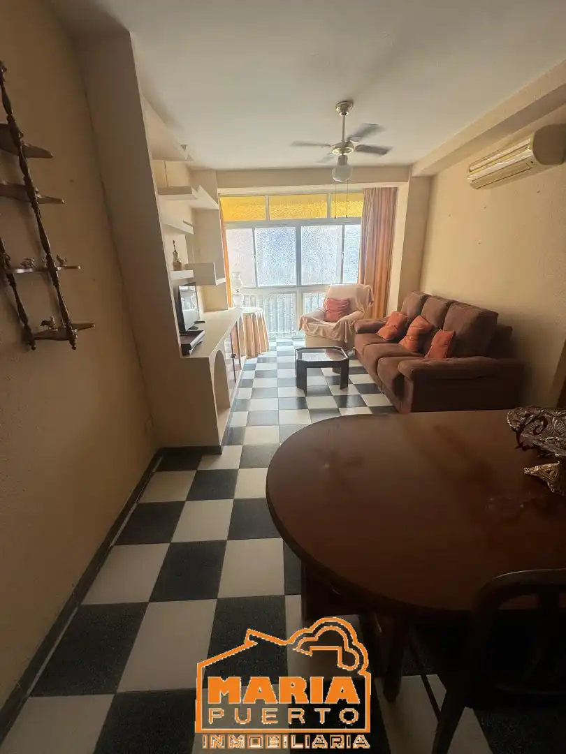 Sala de estar de Piso en venta en Málaga