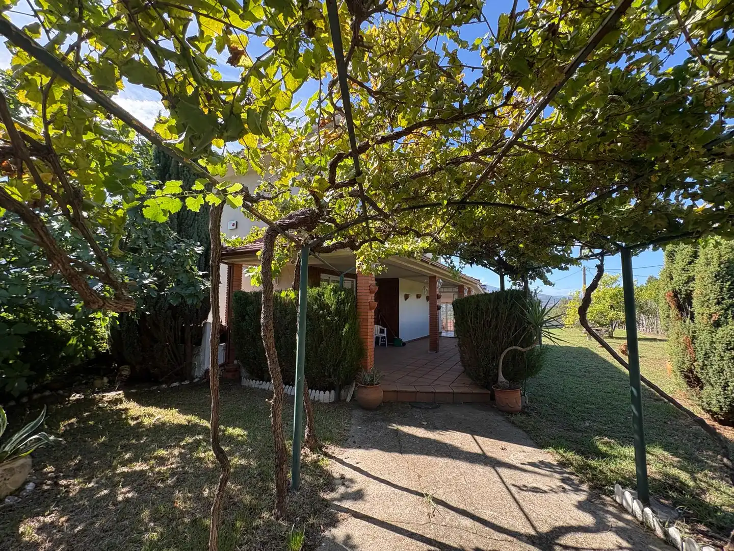 Garden of Houses for rent in Arbo  with Heating, Private garden and Storage room