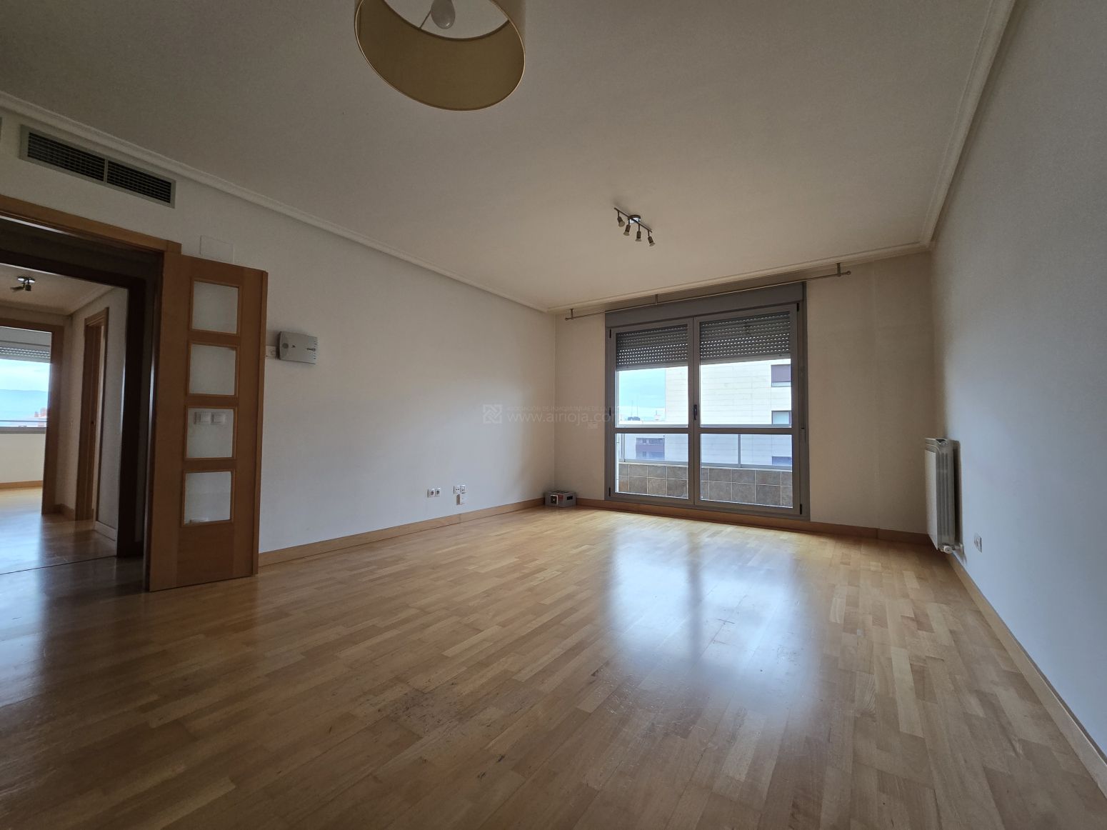 Living room of Flat for sale in  Logroño  with Heating, Private garden and Terrace