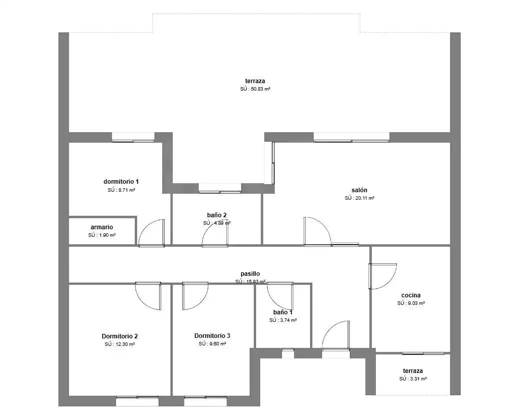 Penthouse with lift for sale in Calle Cuba 5, imagen 40