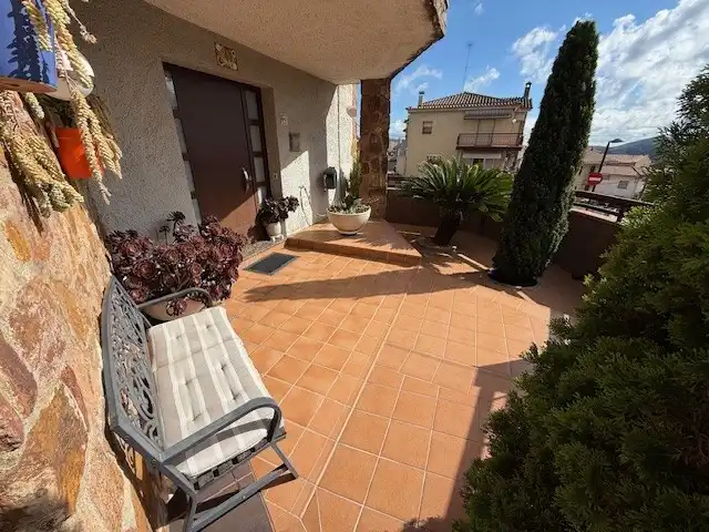 Terraza de Casa o chalet en venta en Sant Celoni con Aire acondicionado, Calefacción y Jardín privado