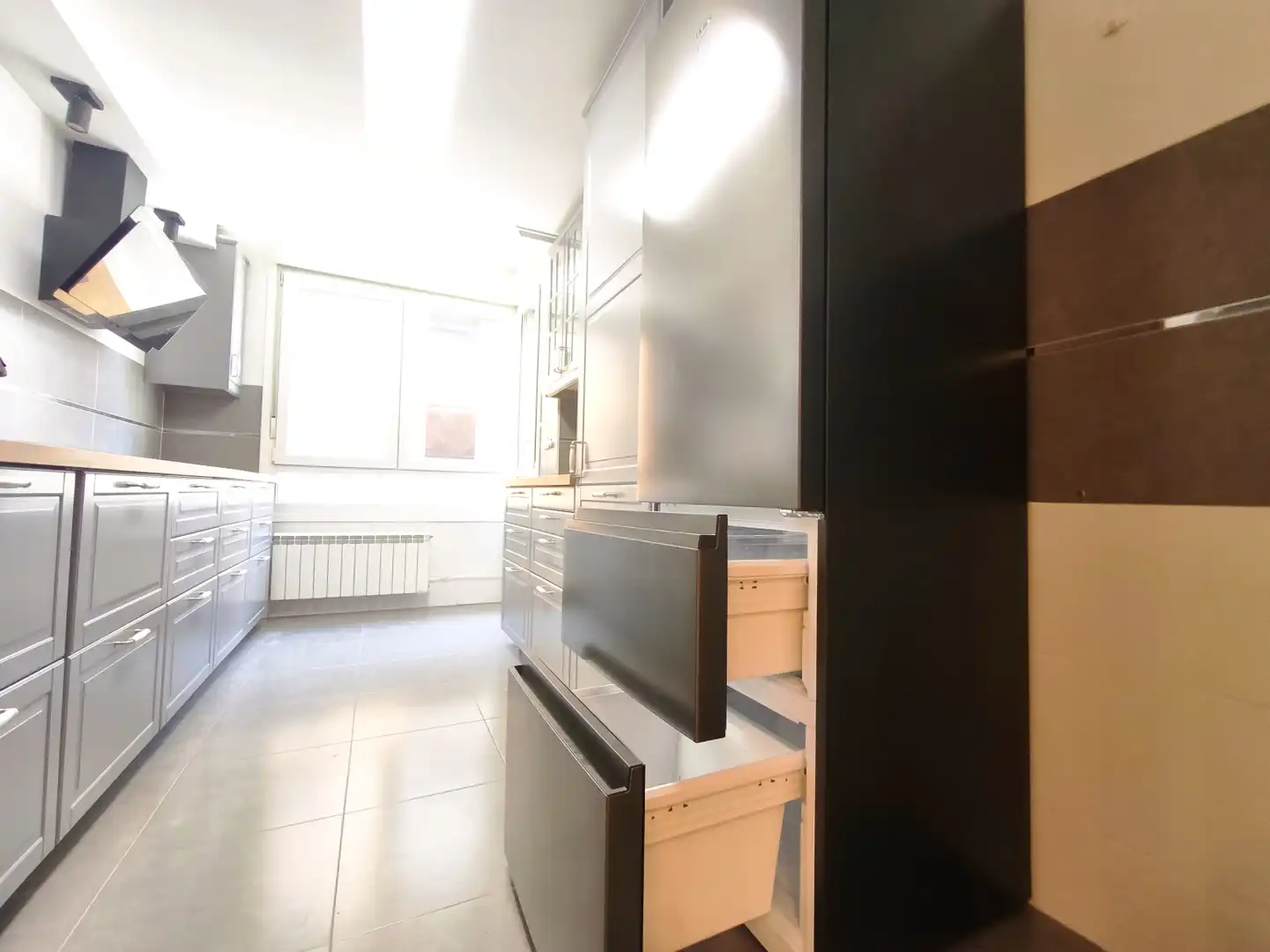 Kitchen of Flat for sale in Entrena  with Air Conditioner, Heating and Parquet flooring