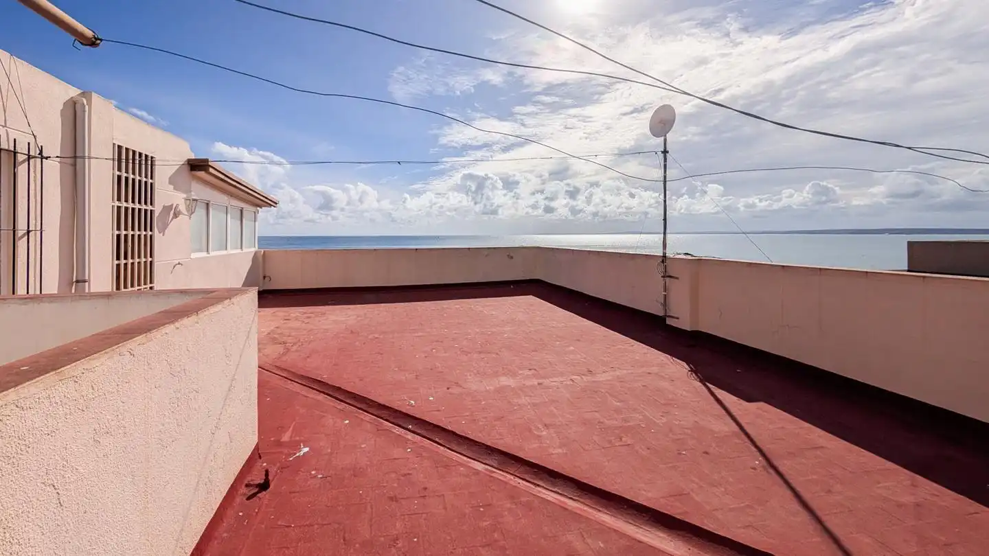 Terrasse von Wohnung zum Verkauf in Santa Pola mit Klimaanlage und Terrasse