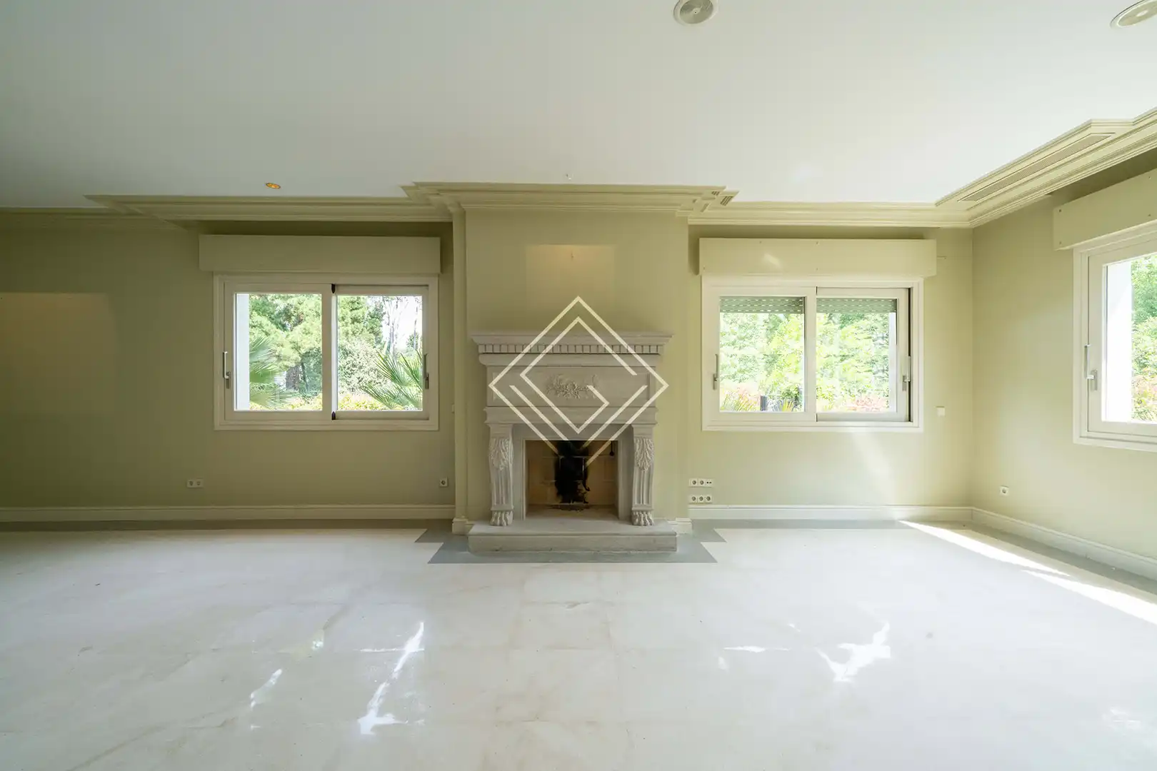 Sala de estar de Casa o chalet en venta en Madrid con Aire acondicionado, Calefacción y Jardín privado