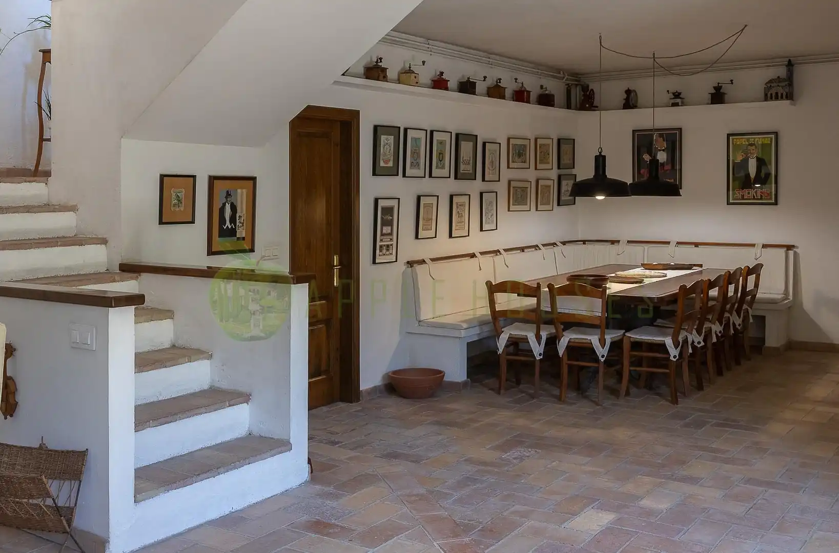 Comedor de Casa o chalet en venta en Vilanova i la Geltrú con Aire acondicionado, Calefacción y Jardín privado