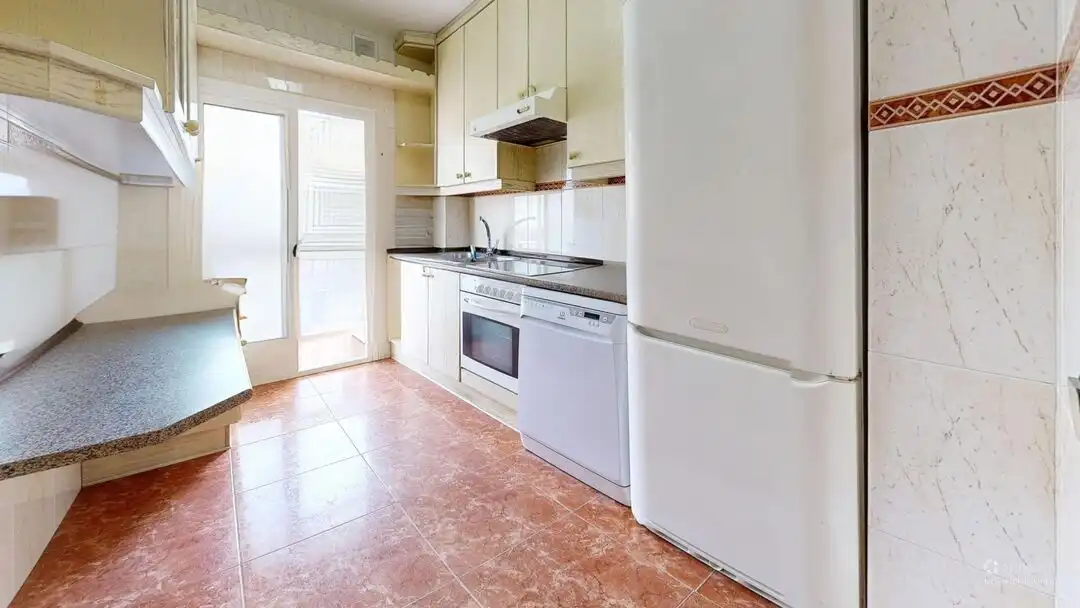 Cocina de Piso de alquiler en Madrid con Aire acondicionado, Calefacción y Terraza