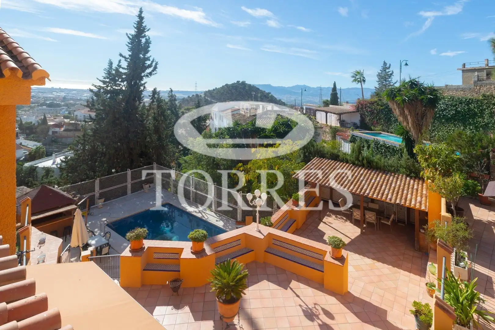 Vista exterior de Casa o chalet en venta en Málaga Capital con Aire acondicionado, Jardín privado y Terraza