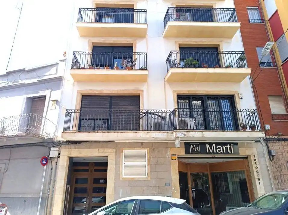 Vista exterior de Piso en venta en Burriana / Borriana con Terraza