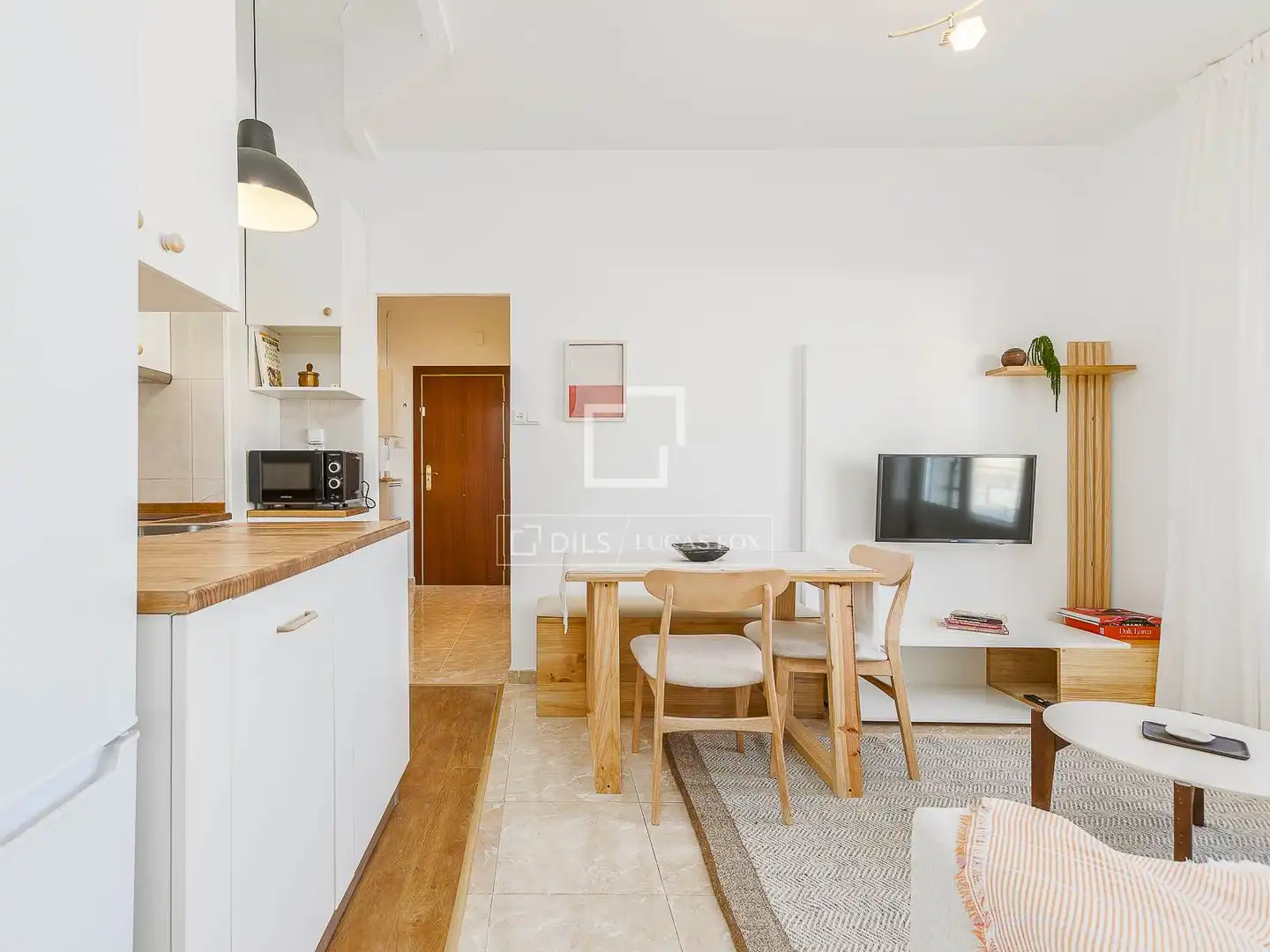 Sala de estar de Piso en venta en Barcelona con Aire acondicionado, Calefacción y Trastero