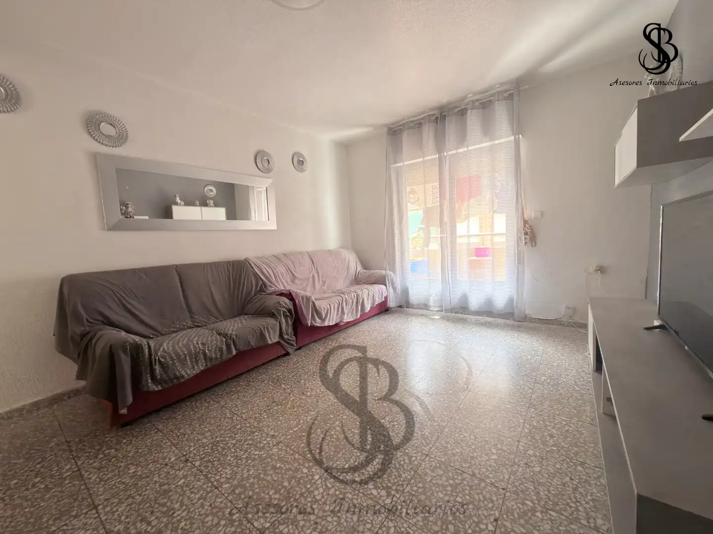 Sala d'estar de Pis en venda en Mutxamel amb Terrassa, Moblat i Forn