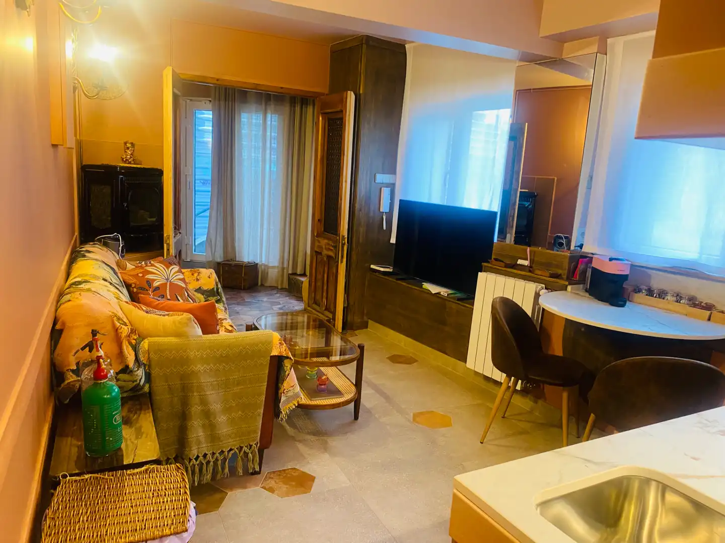 Living room of Flat for sale in Puerto Chico