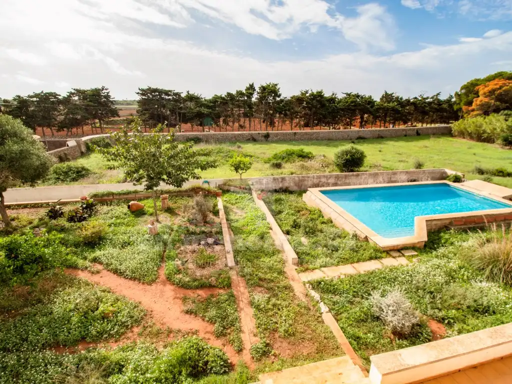 Jardí de Finca rústica en venda en Maó - Mahón amb Jardí privat, Terrassa i Piscina