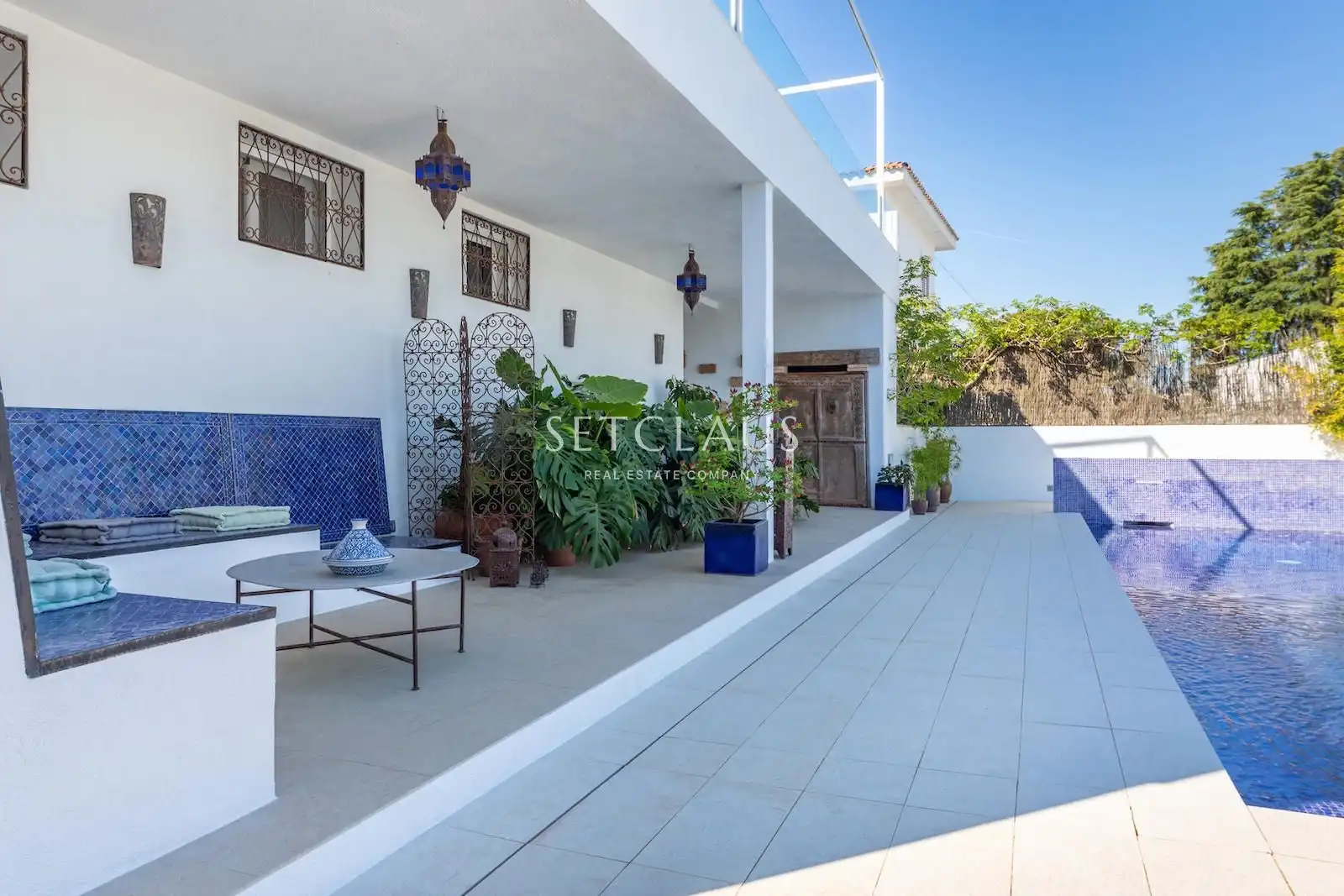 Terraza de Casa o chalet en venta en Vilanova del Vallès con Aire acondicionado, Calefacción y Jardín privado