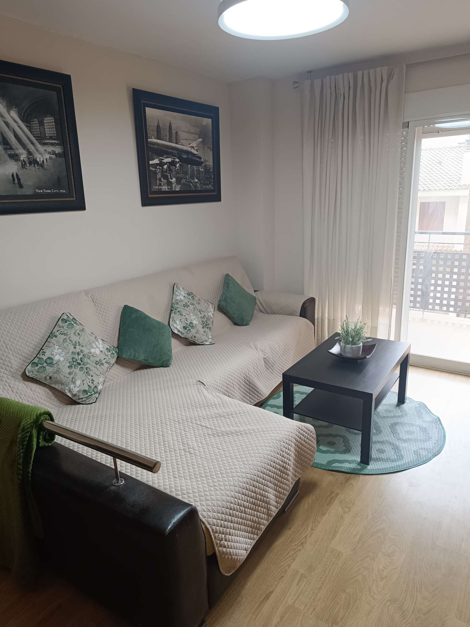 Sala d'estar de Apartament per a compartir en Sagunto / Sagunt amb Aire condicionat, Calefacció i Terrassa