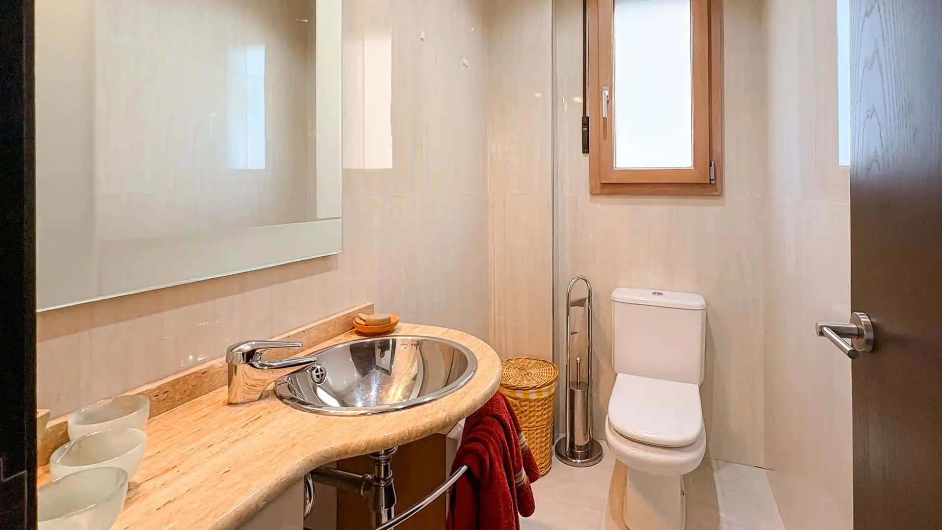 Baño de Casa o chalet en venta en Guardamar del Segura con Aire acondicionado, Jardín privado y Terraza