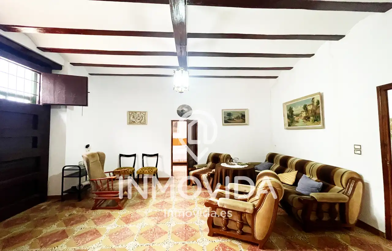 Sala d'estar de Casa o xalet en venda en Xàtiva amb Terrassa, Traster i Piscina