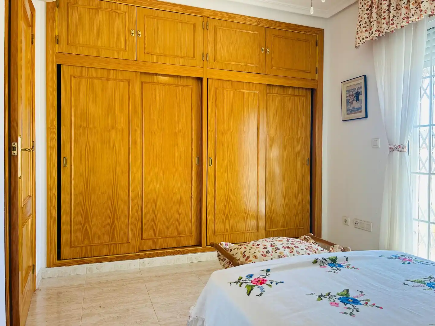 Schlafzimmer von Einfamilien-Reihenhaus zum Verkauf in San Javier mit Klimaanlage, Terrasse und Möbliert