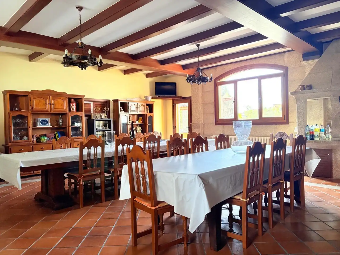 Dining room of Buildings for sale in Sanxenxo