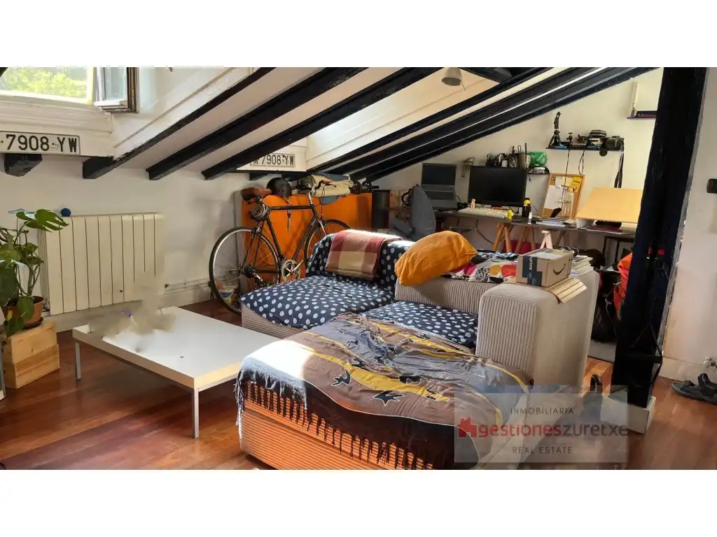 Sala de estar de Piso en venta en Bilbao 