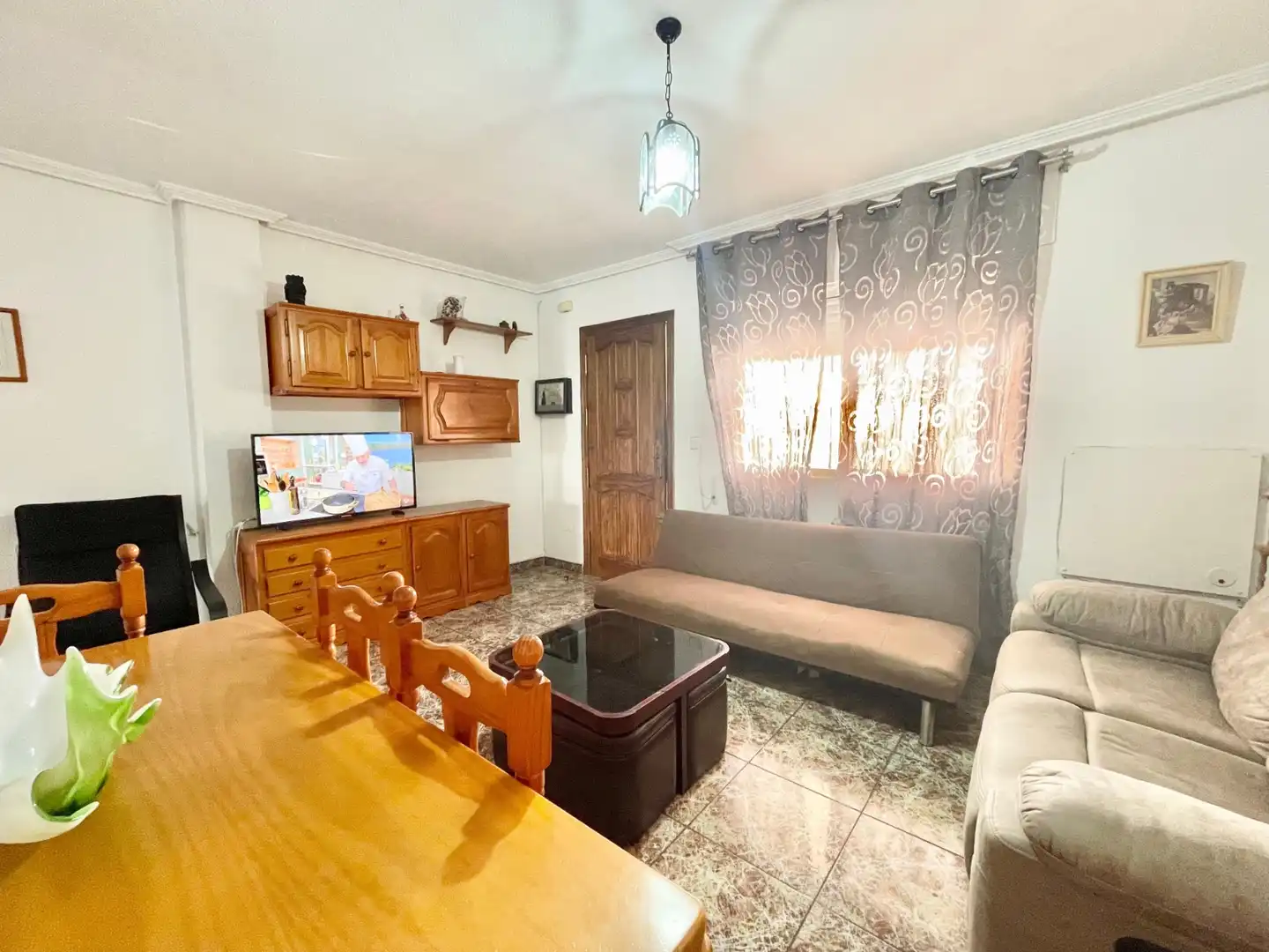 Wohnzimmer von Haus oder Chalet zur Miete in San Pedro del Pinatar mit Klimaanlage, Heizung und Terrasse