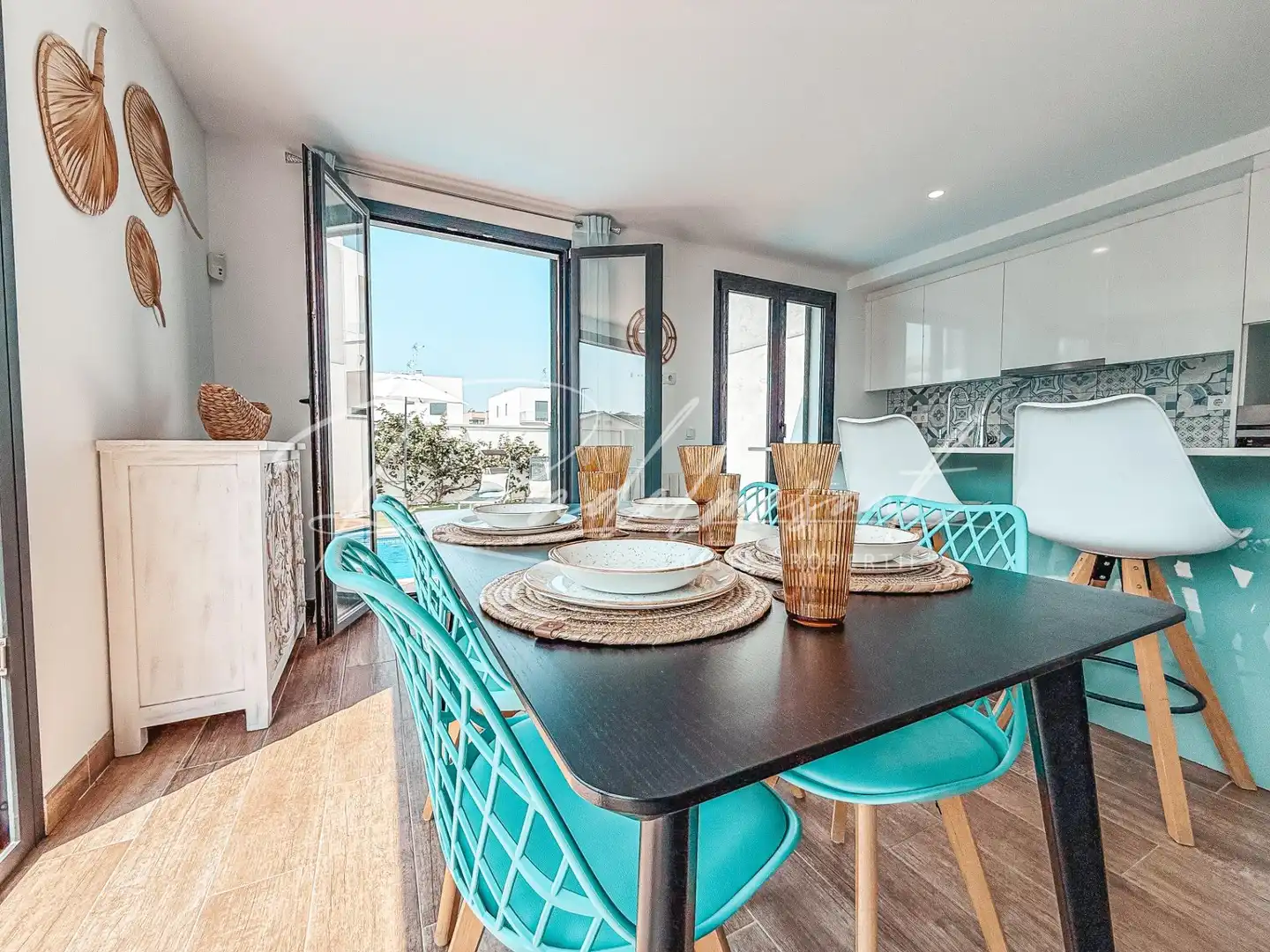Comedor de Casa adosada en venta en Cambrils con Calefacción, Jardín privado y Terraza