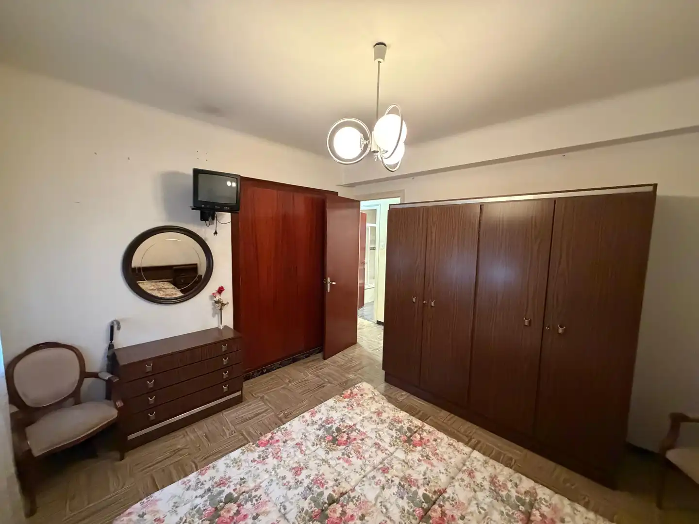 Schlafzimmer von Wohnung zum Verkauf in Cervera mit Heizung, Abstellraum und Möbliert