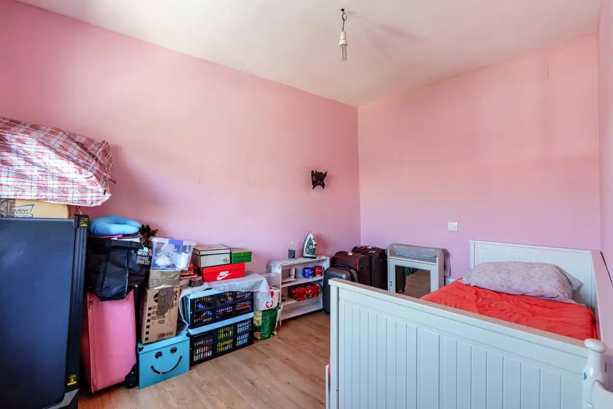 Bedroom of Flat for sale in Madrid  with Heating, Terrace and Balcony