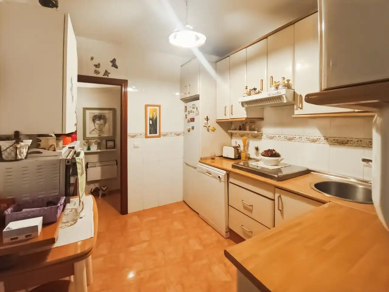 Cocina de Casa o chalet en venta en Barajas de Melo con Aire acondicionado, Calefacción y Jardín privado