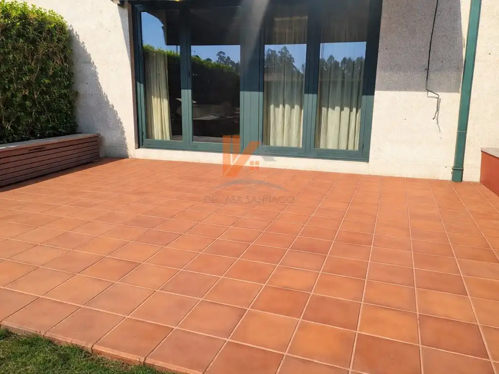 Terraza de Casa o chalet en venta en Santiago de Compostela 