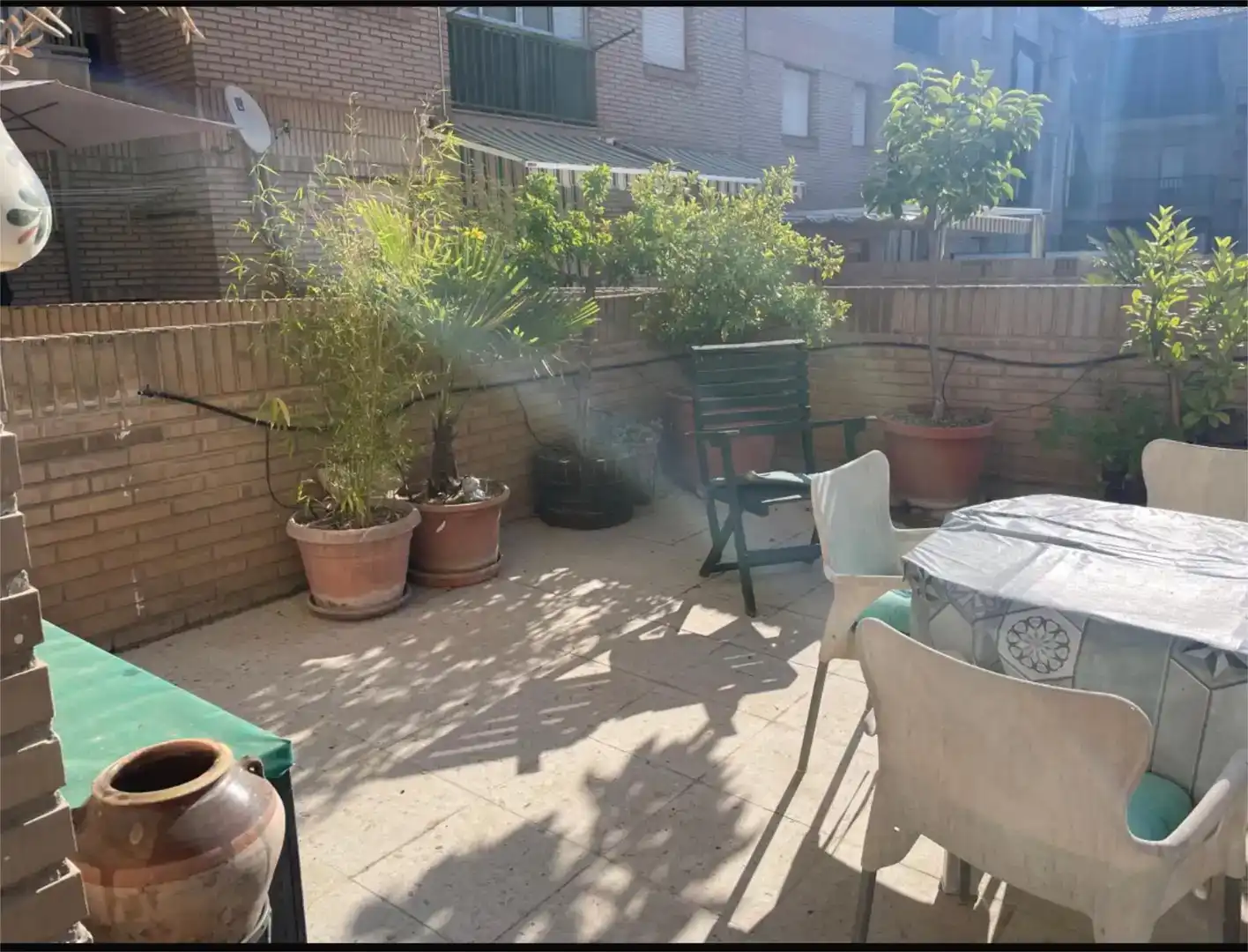 Terrasse von Wohnung zum Verkauf in Alcañiz mit Abstellraum und Möbliert