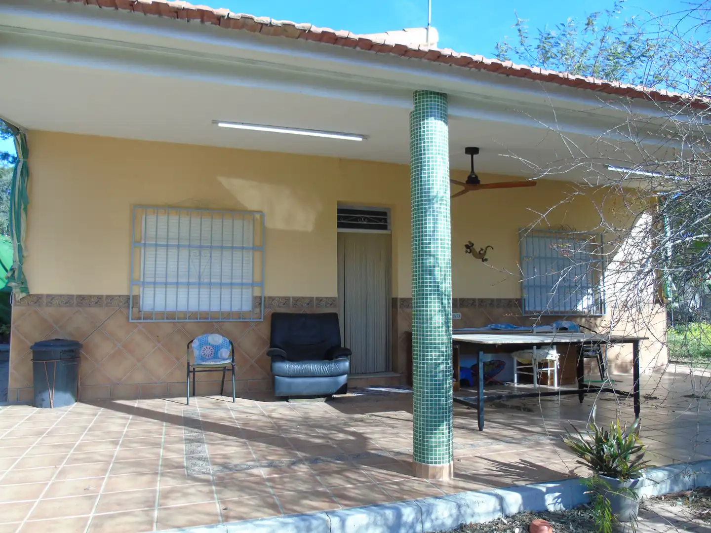 Terraza de Finca rústica en venta en Molina de Segura con Aire acondicionado, Jardín privado y Amueblado