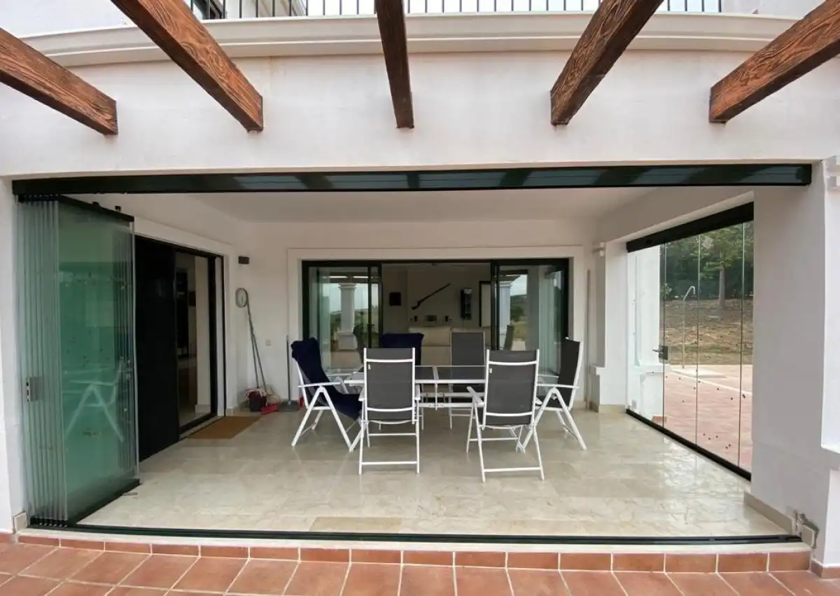 Terrassa de Casa o xalet en venda en Arcos de la Frontera amb Aire condicionat, Calefacció i Jardí privat