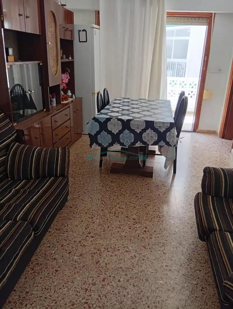 Comedor de Apartamento en venta en Tavernes de la Valldigna con Terraza y Balcón