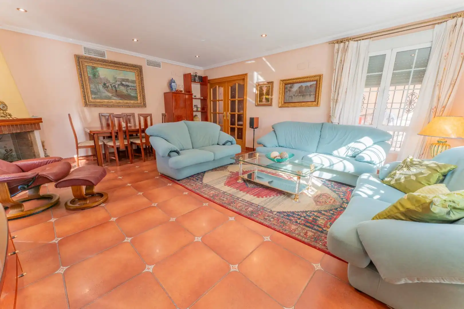 Sala de estar de Casa o chalet en venta en Elche / Elx con Trastero, Piscina y Balcón