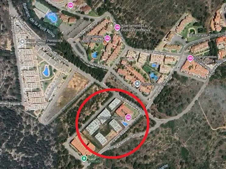Vista exterior de Edifici en venda en Peñíscola / Peníscola