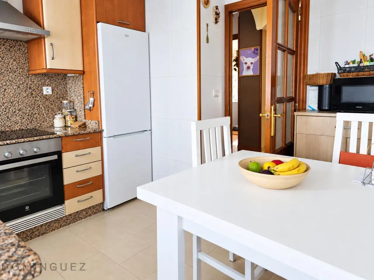 Kitchen of Flat for sale in Vigo   with Heating, Storage room and Furnished