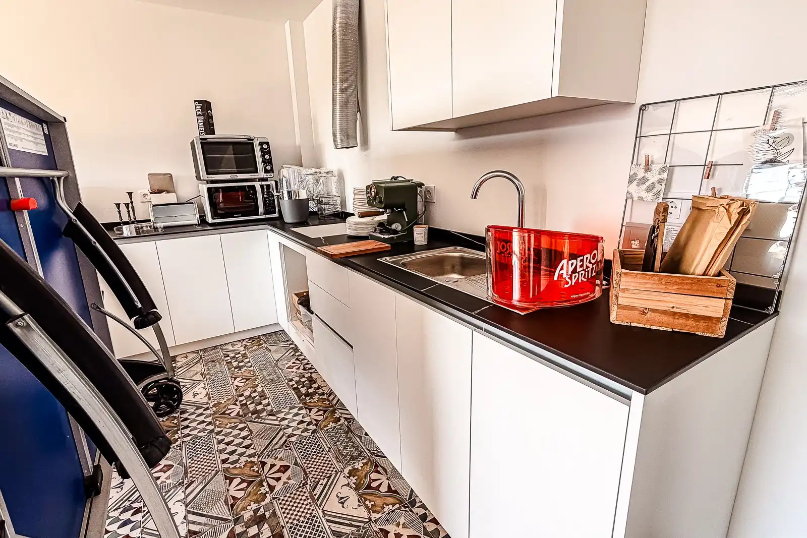 Cocina de Casa o chalet en venta en Aspe con Aire acondicionado, Calefacción y Jardín privado