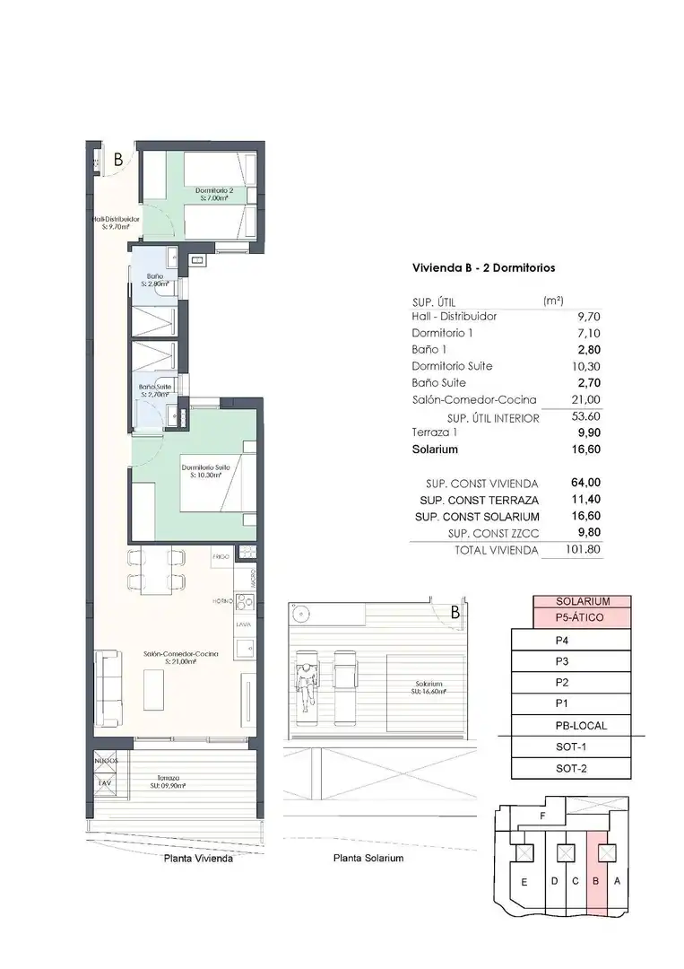 Penthouse with pool for sale in N/A, imagen 13