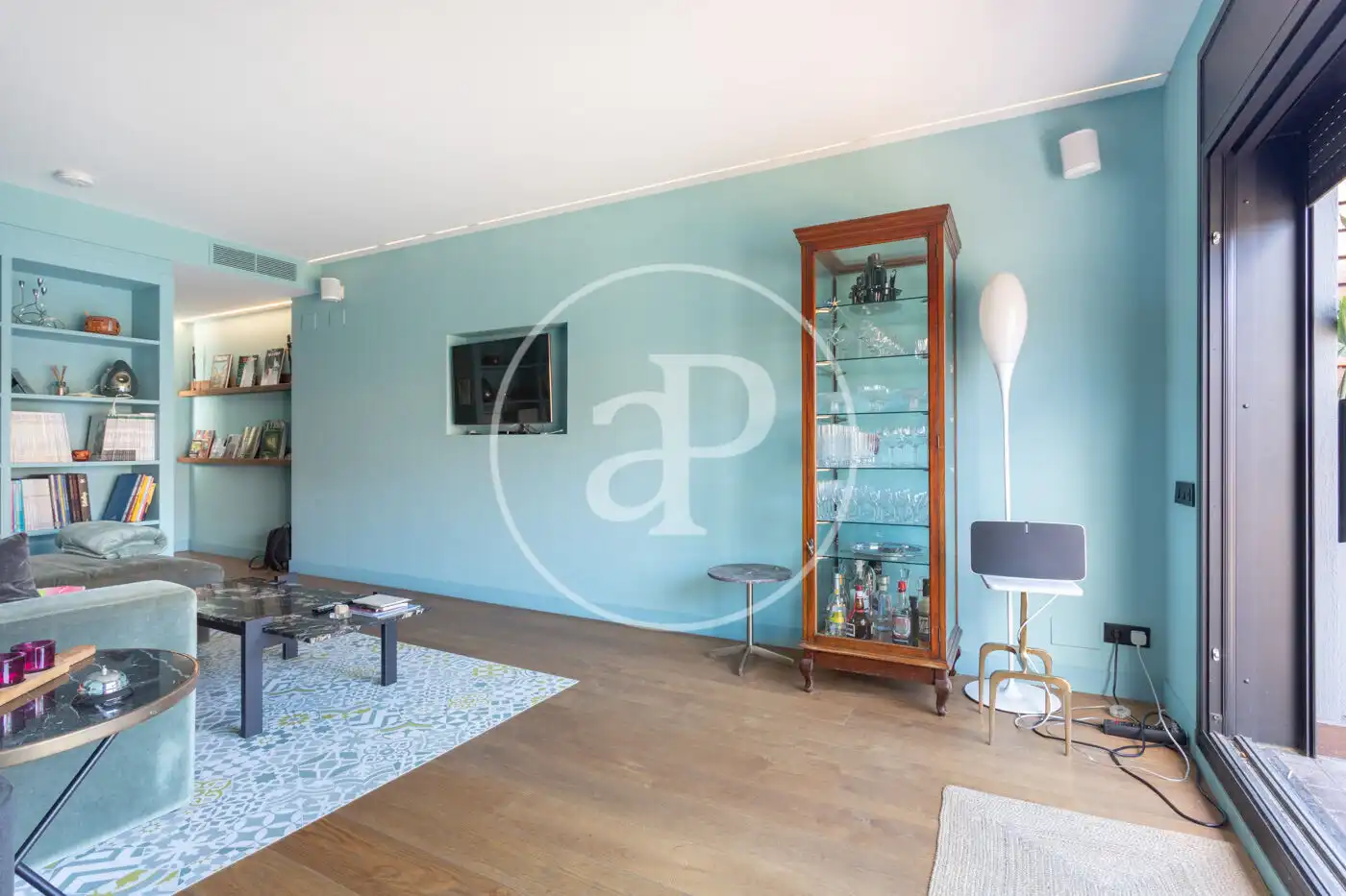 Sala de estar de Piso en venta en Barcelona con Aire acondicionado, Calefacción y Terraza