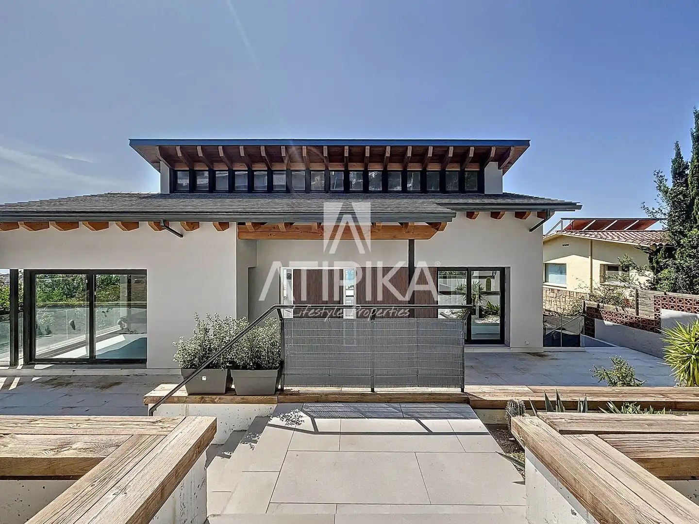 Exterior view of Houses for rent in Castelldefels  with Air Conditioner, Heating and Terrace