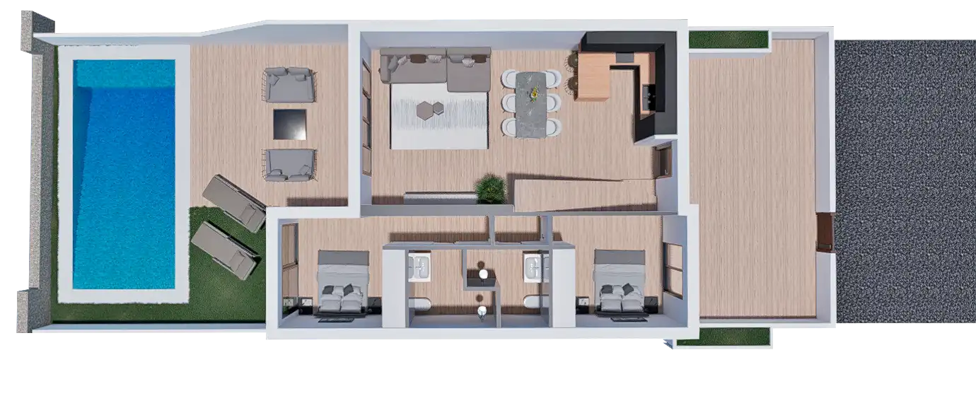 Bungalow with pool for sale in Balcón de Finestrat - Terra Marina, imagen 23
