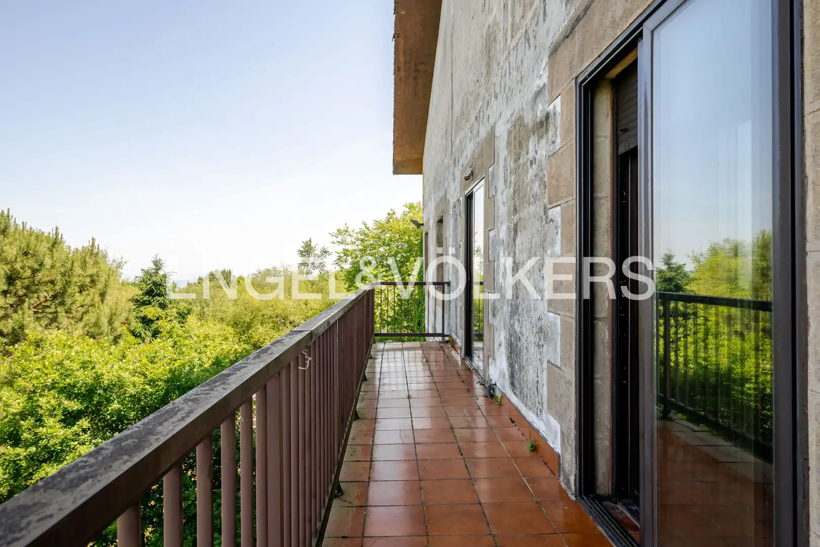 Terrassa de Casa adosada en venda en Donostia - San Sebastián  amb Calefacció, Jardí privat i Terrassa