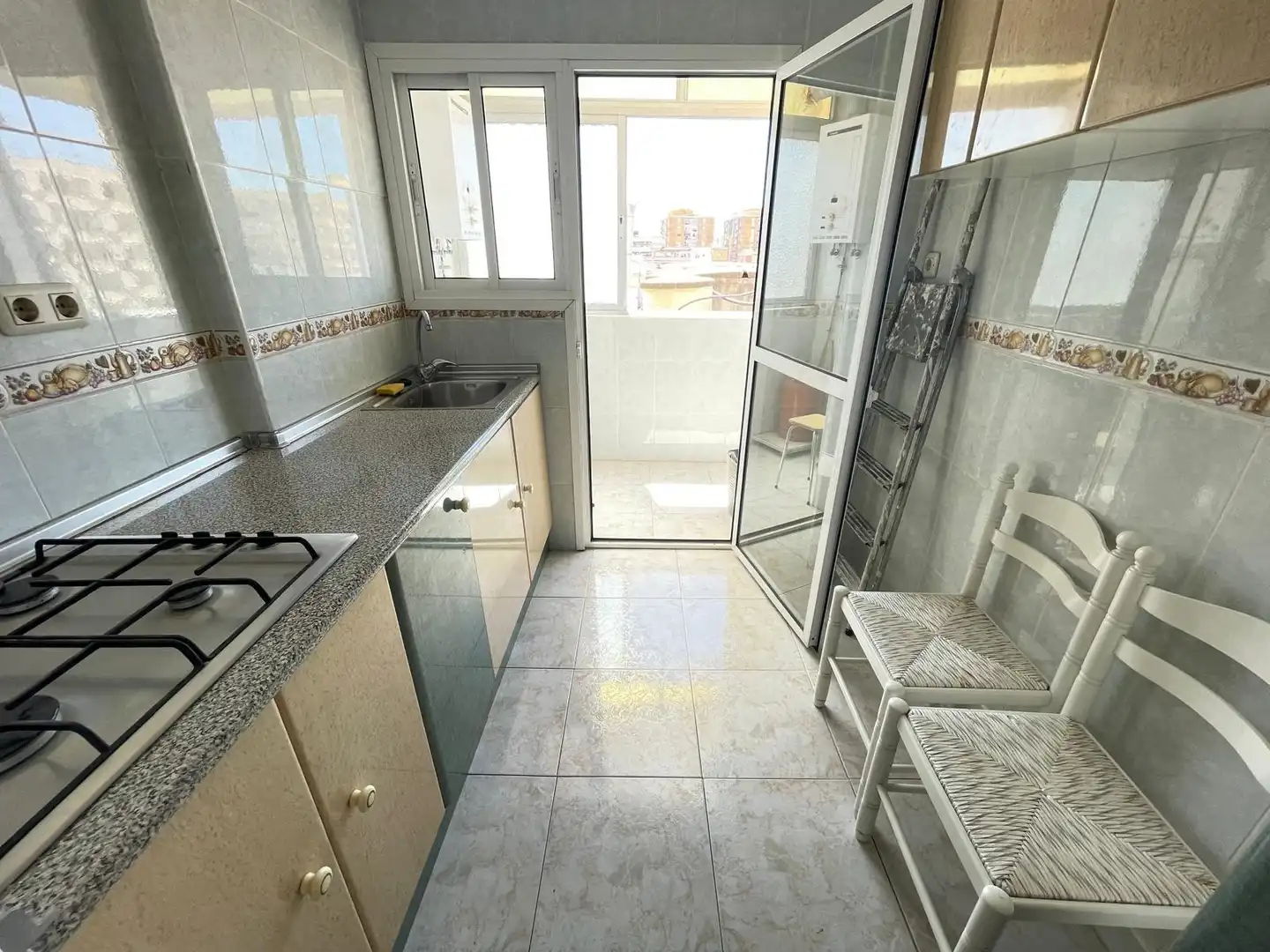 Cocina de Piso en venta en Málaga con Aire acondicionado y Terraza