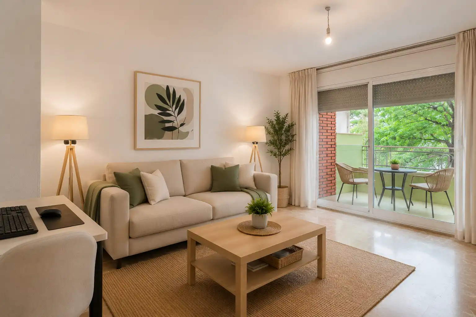 Sala de estar de Piso en venta en Granollers con Calefacción, Terraza y Trastero