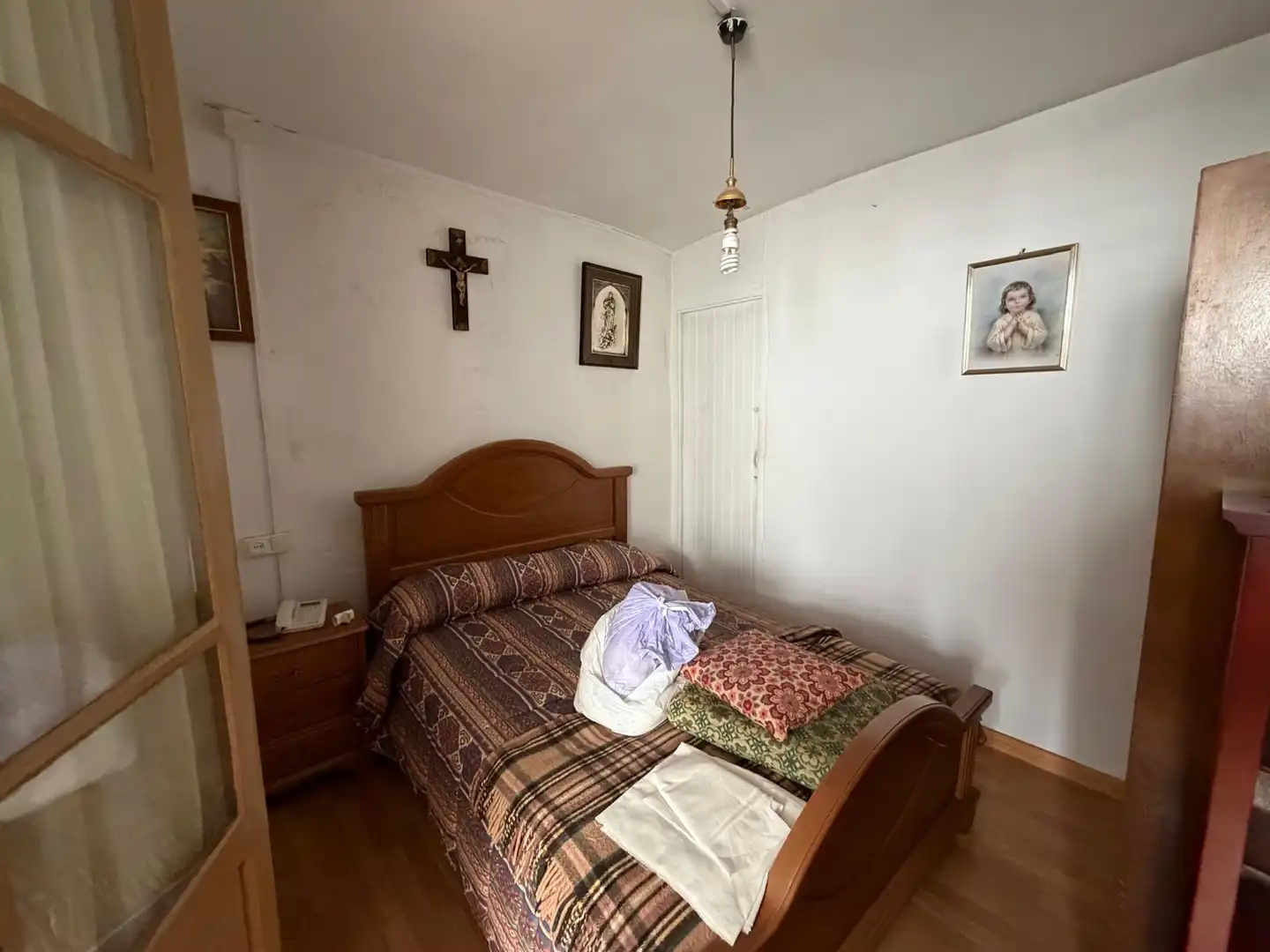 Habitación de Casa adosada en venta en A Pobra de Trives  con Amueblado, Lavadora y Microondas