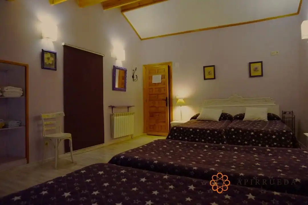 Bedroom of Houses for sale in Bijuesca  with Heating and Furnished