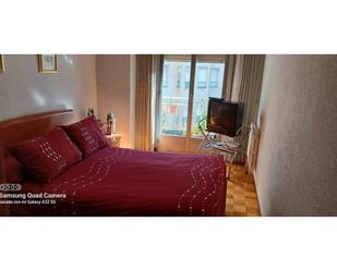 Bedroom of Flat for sale in Ourense Capital   with Parquet flooring, Furnished and Balcony